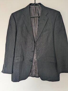 Marks & Spencer Autograph by Timothy Everest Men's 36S Linen Blazer Black